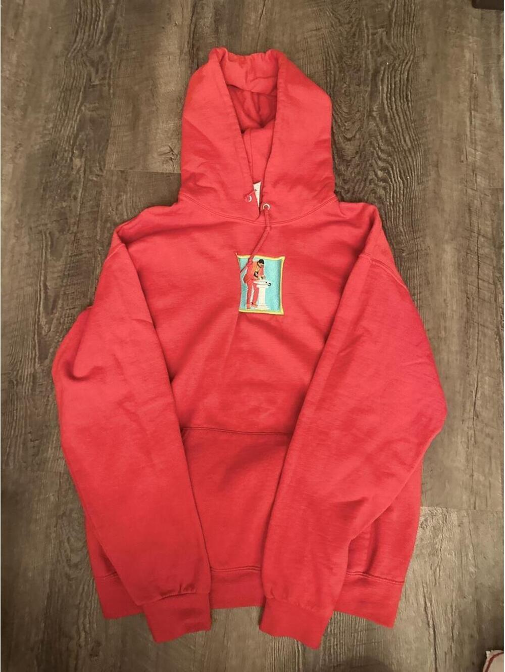 Jerzees Men's Red Hoody